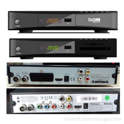 HD DVB-S2 Receivers with CI Slot, Support Full HD 1,080 Pixels